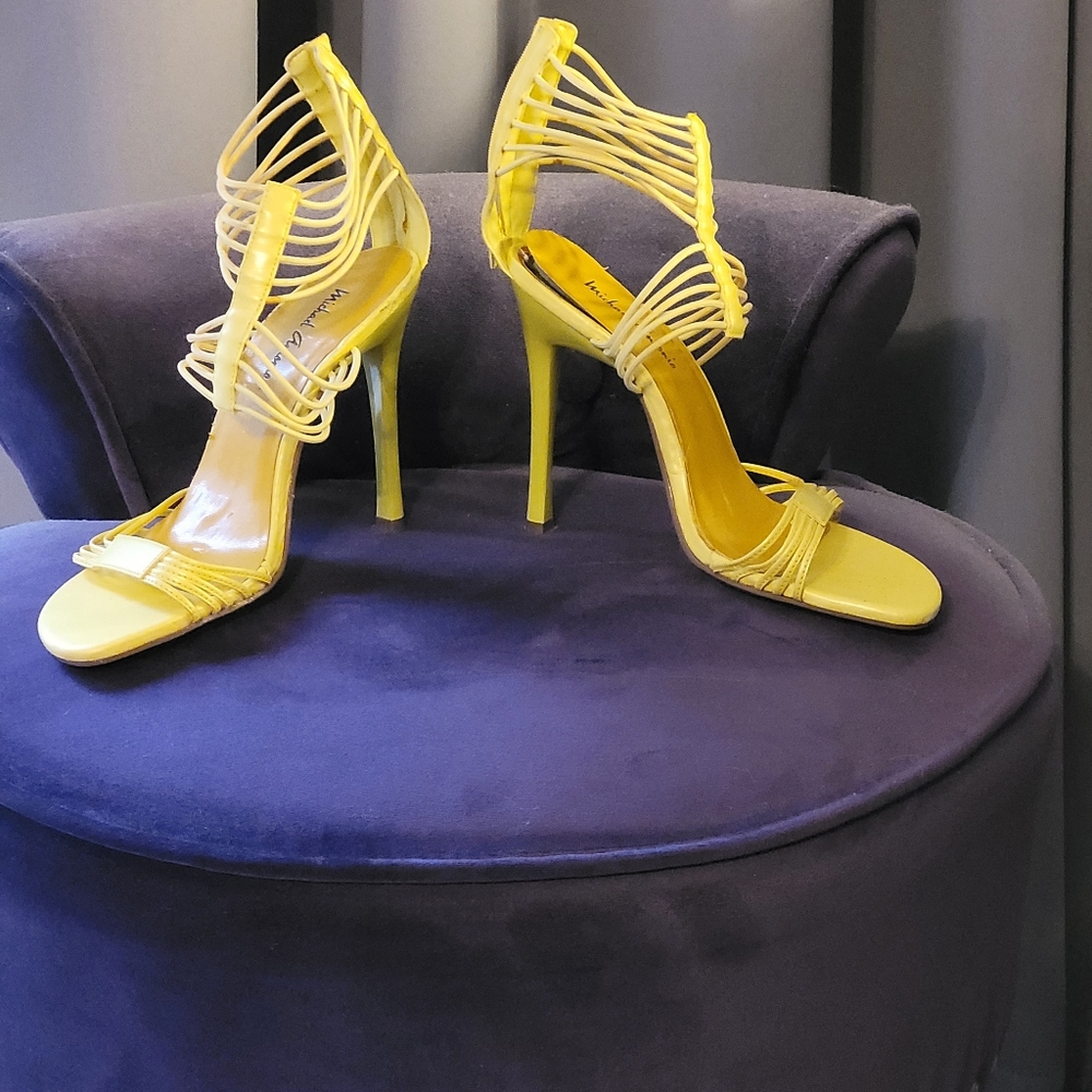 Yellow heels